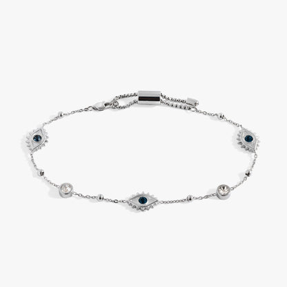 Alex and Ani Evil Eye Crystal Anklet