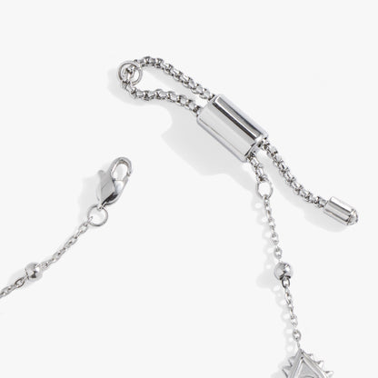 Alex and Ani Evil Eye Crystal Anklet