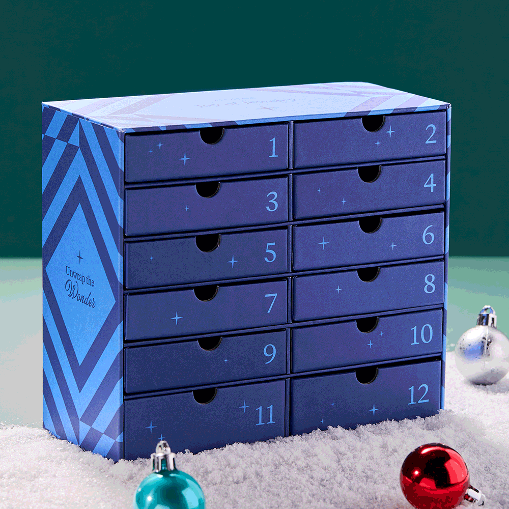 Alex and Ani 12 Pieces of Magic' Holiday Advent Calendar Box