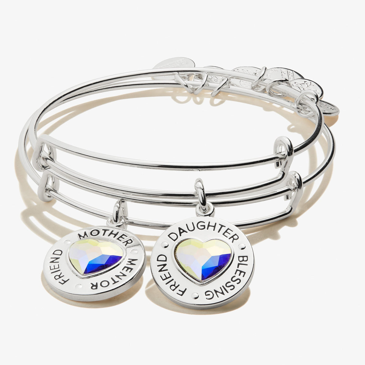 Alex and Ani Mother Daughter Charm Bangles, Set of 2 - Alex and Ani