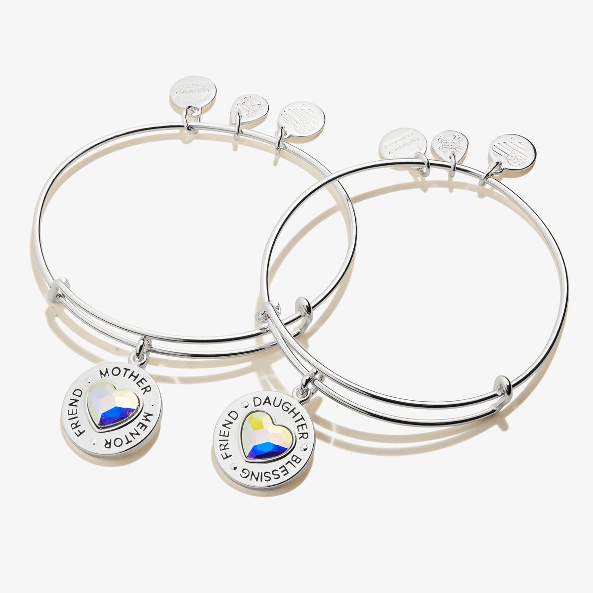 Alex and Ani Mother Daughter Charm Bangles, Set of 2 - Alex and Ani