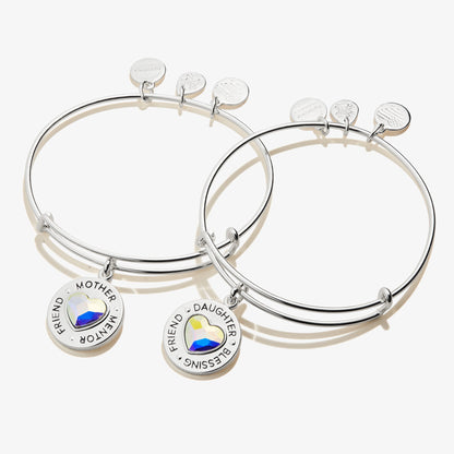 Alex and Ani Mother Daughter Charm Bangles, Set of 2 - Alex and Ani