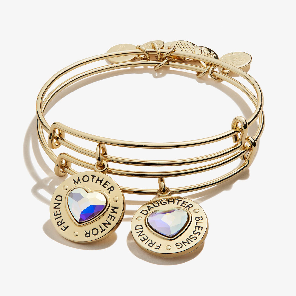 Alex and Ani Mother Daughter Charm Bangles, Set of 2 - Alex and Ani
