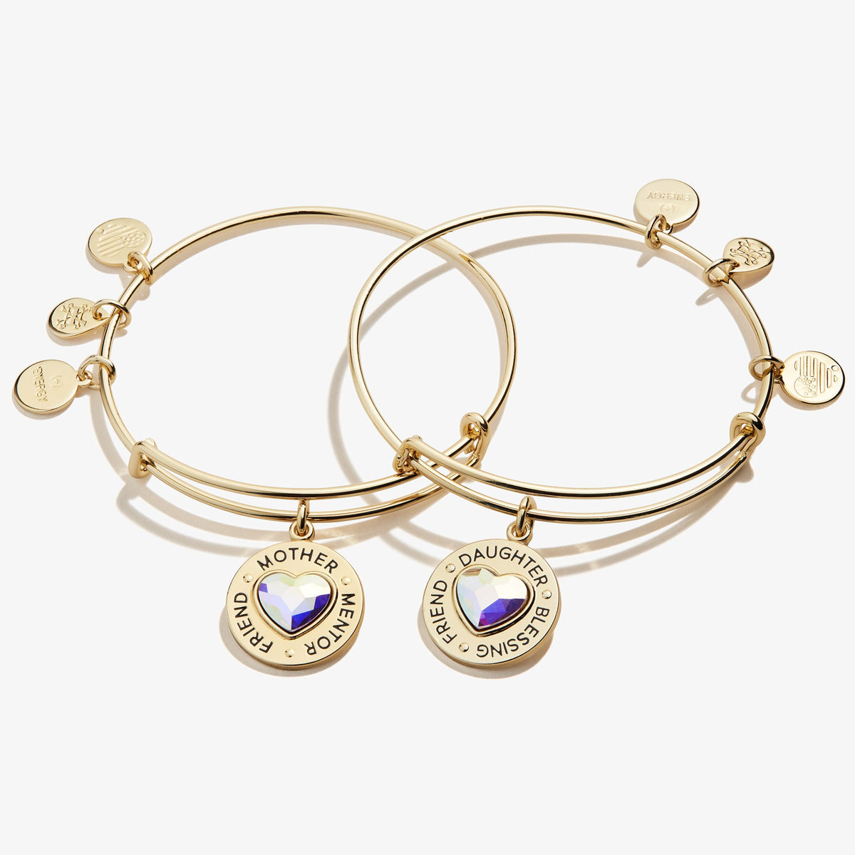 Alex and Ani Mother Daughter Charm Bangles, Set of 2 - Alex and Ani