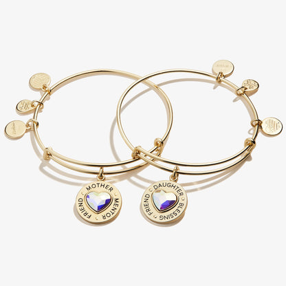 Alex and Ani Mother Daughter Charm Bangles, Set of 2 - Alex and Ani