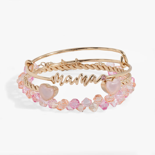 Alex and Ani Mama Bangle Set of 3