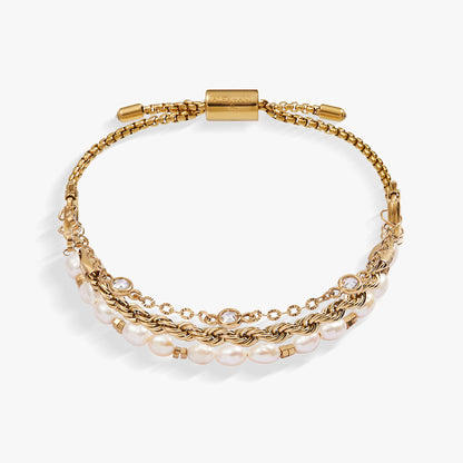 Alex and Ani Crystal + Pearl Stranded™ Bracelet Set