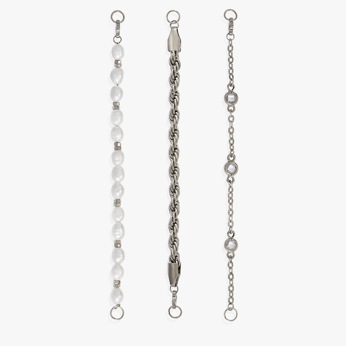 Alex and Ani Crystal + Pearl Stranded™ Bracelet Set