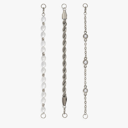 Alex and Ani Crystal + Pearl Stranded™ Bracelet Set