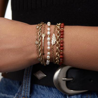 Alex and Ani Crystal + Pearl Stranded™ Bracelet Set