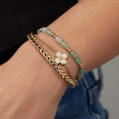Alex and Ani Four-Leaf Clover Stranded™ Bracelet Set