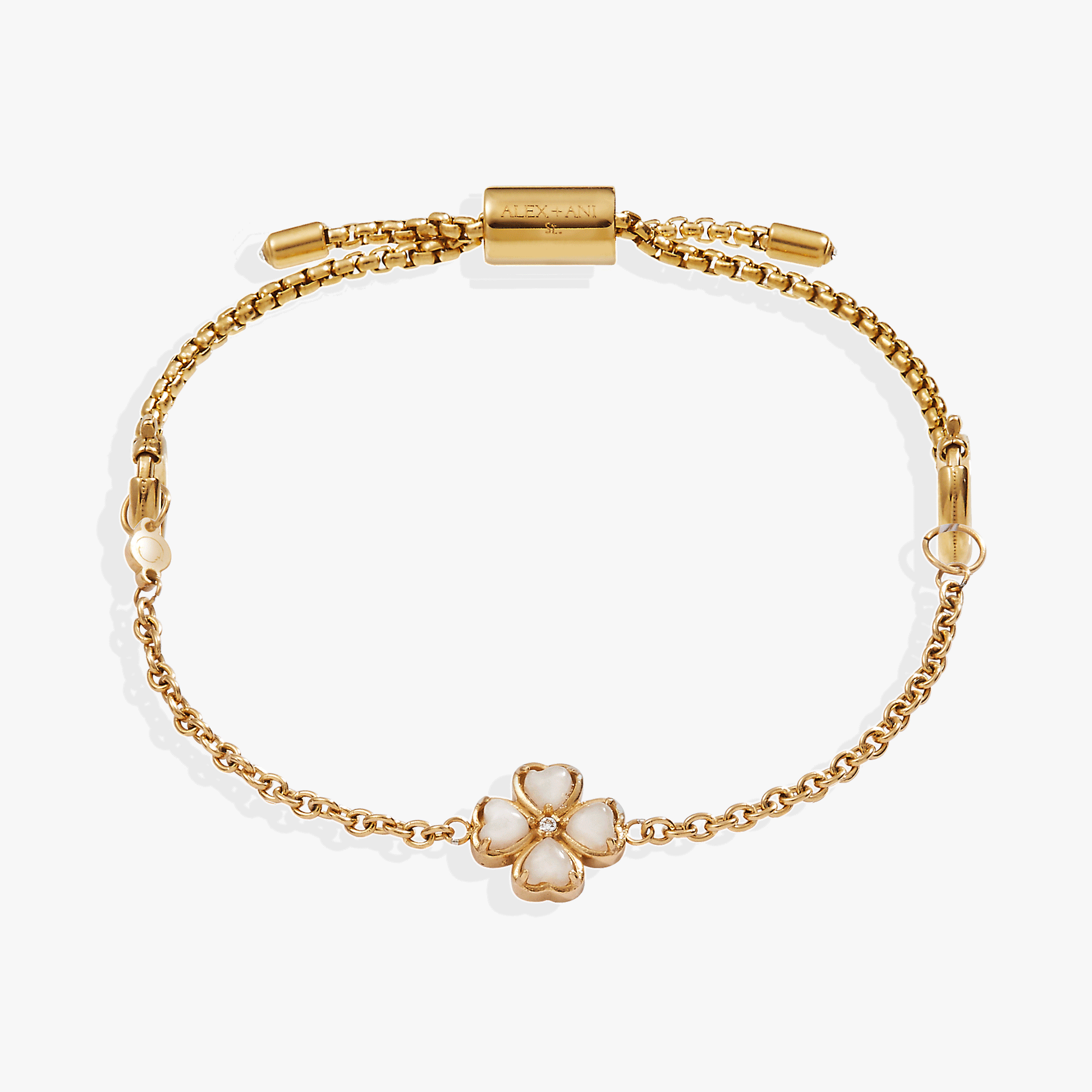 Alex and Ani Four-Leaf Clover Stranded™ Bracelet Set