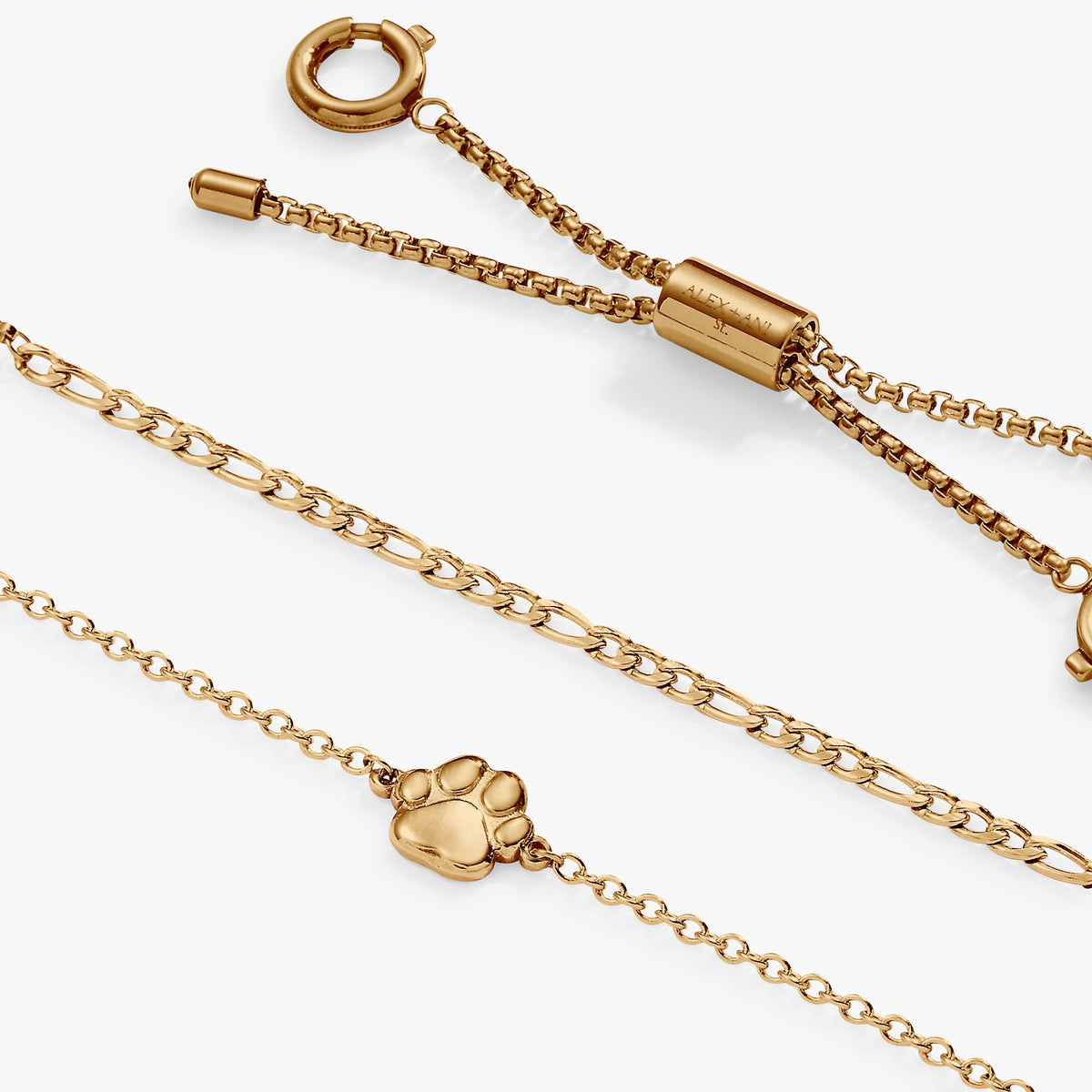 Alex and Ani Paw Print Stranded™ Bracelet Set