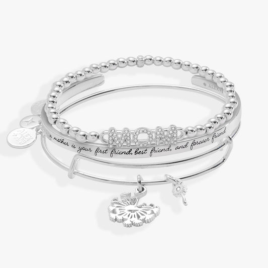 Alex and Ani Mother's Day Dandelion Set of 3