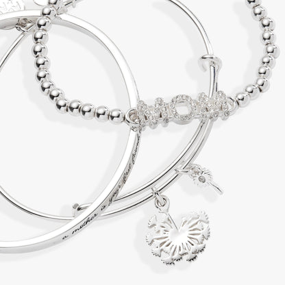 Alex and Ani Mother's Day Dandelion Set of 3