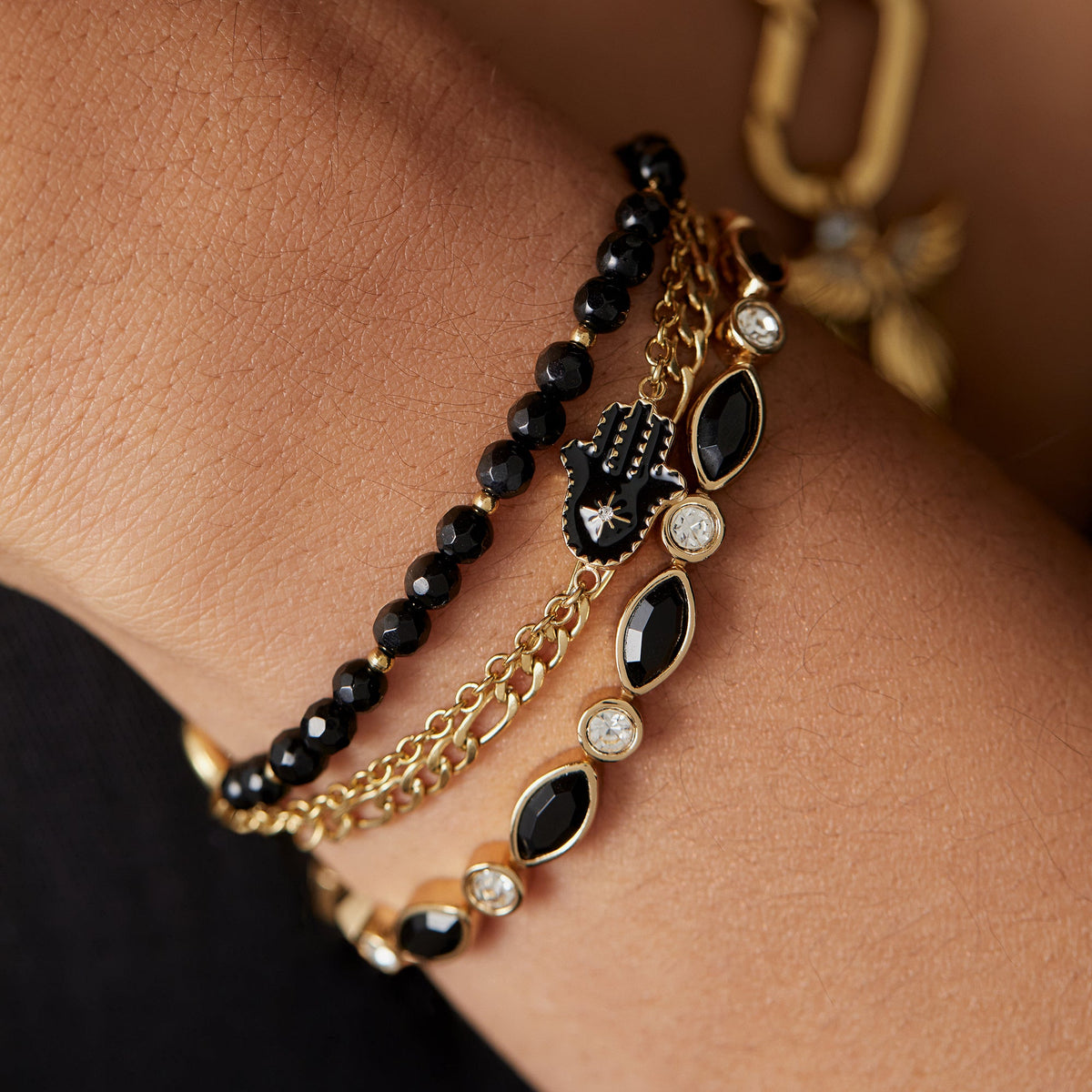 Alex and Ani Hamsa Stranded™ Bracelet Set