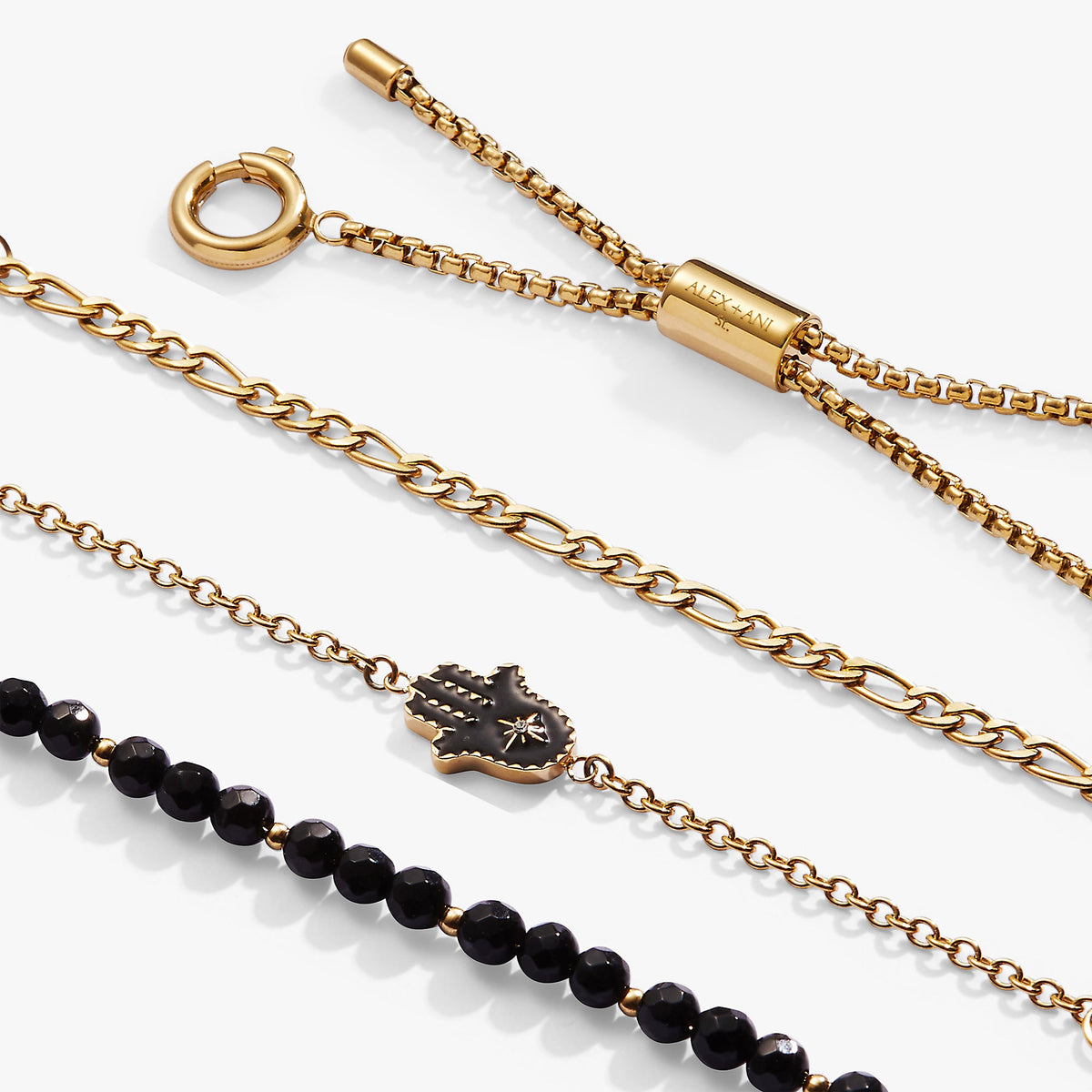 Alex and Ani Hamsa Stranded™ Bracelet Set
