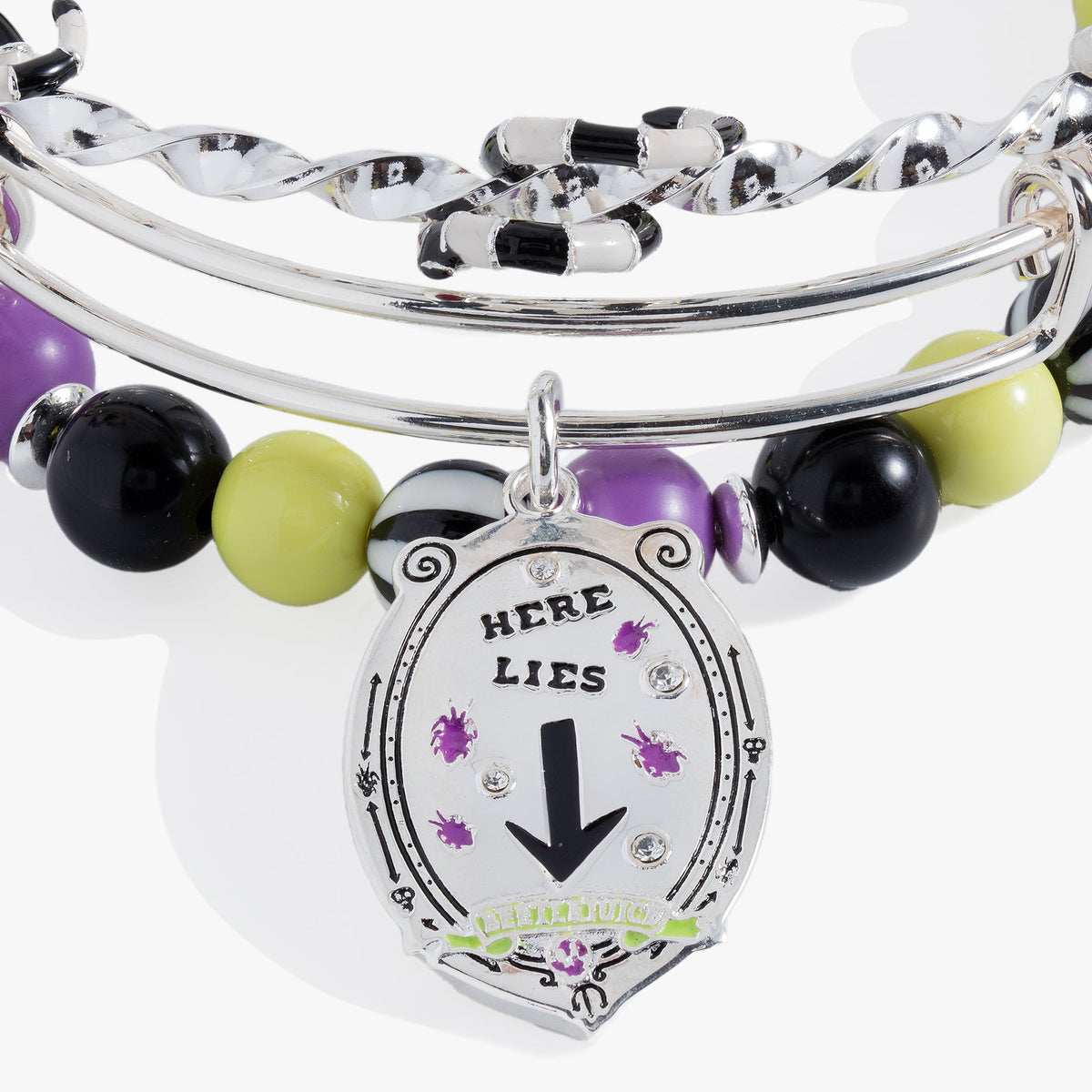 Alex and Ani Beetlejuice® Bangle Set of 3