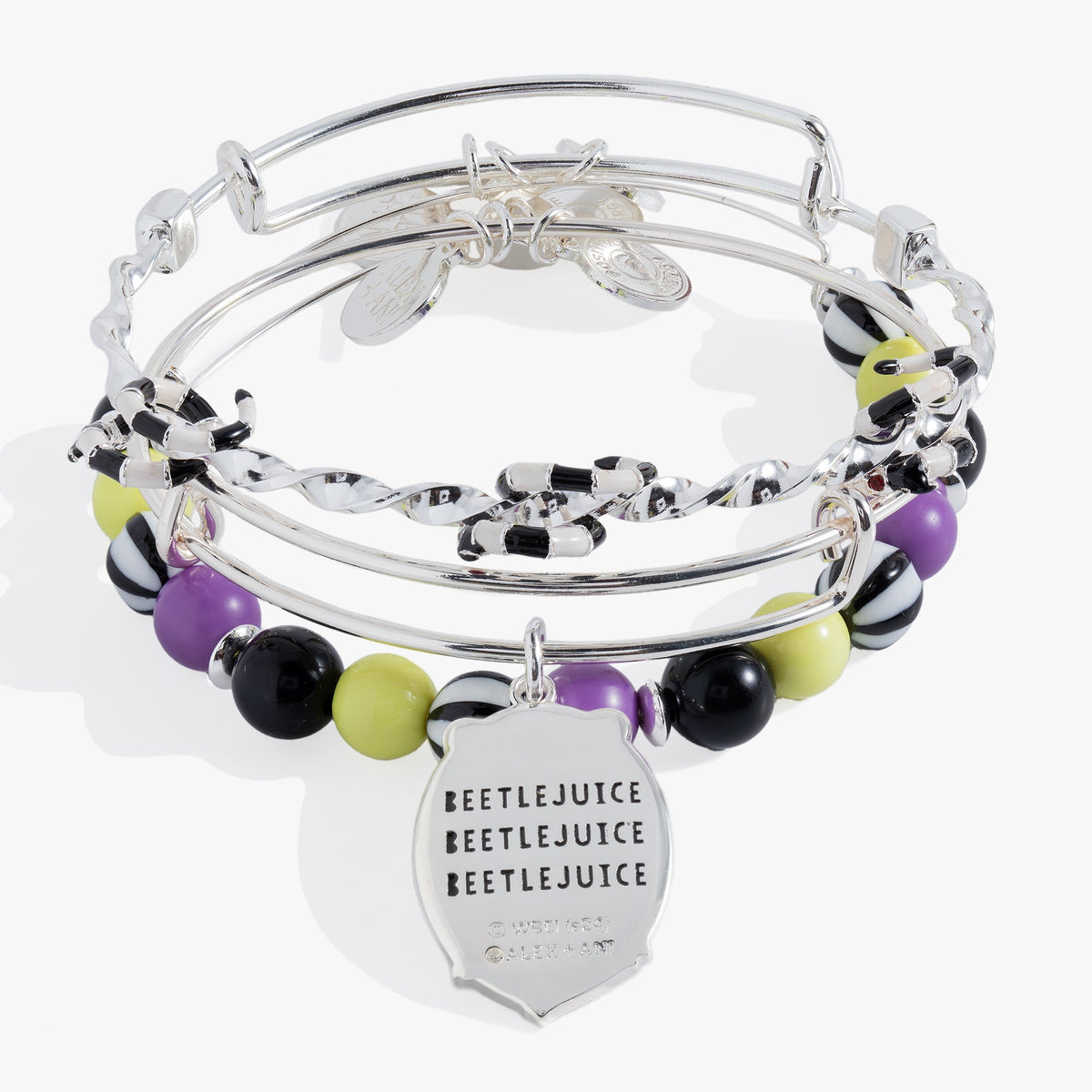 Alex and Ani Beetlejuice® Bangle Set of 3