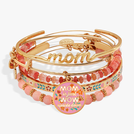 Alex and Ani Mother's Day Floral Set of 5