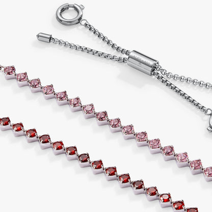 Alex and Ani Ruby Luster Stranded™ Bracelet Set