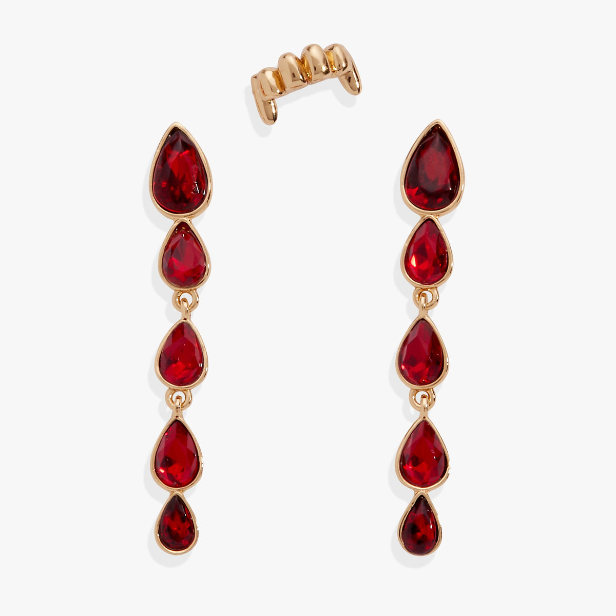 Alex and Ani Vampire Earring Set