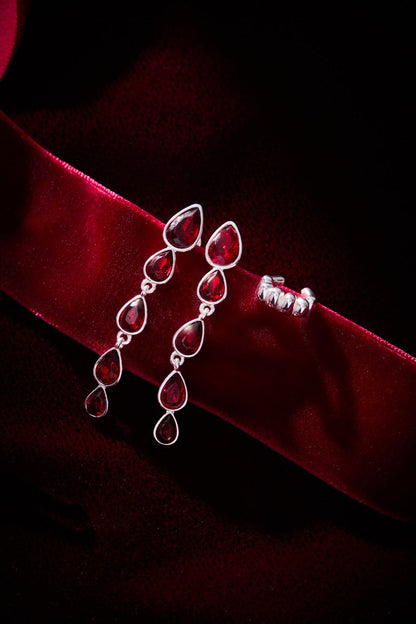 Alex and Ani Vampire Earring Set