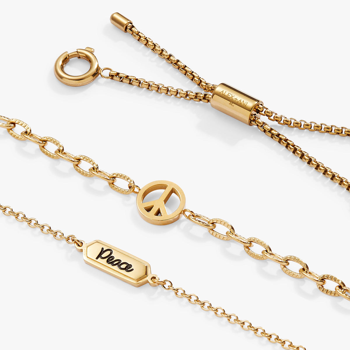 Alex and Ani Peace Stranded Bracelet™ Set