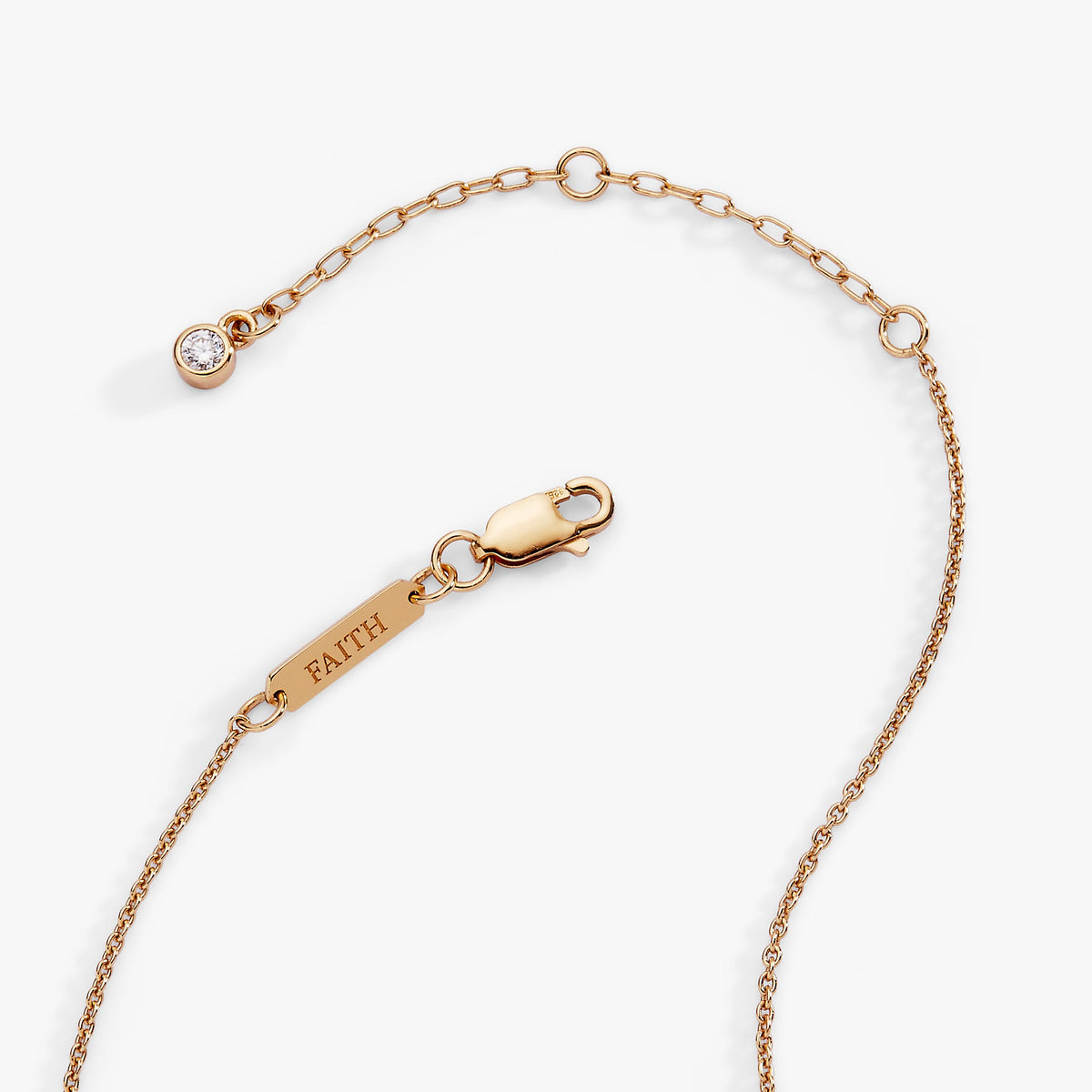 Alex and Ani Delicate Pave Cross Pendant Necklace