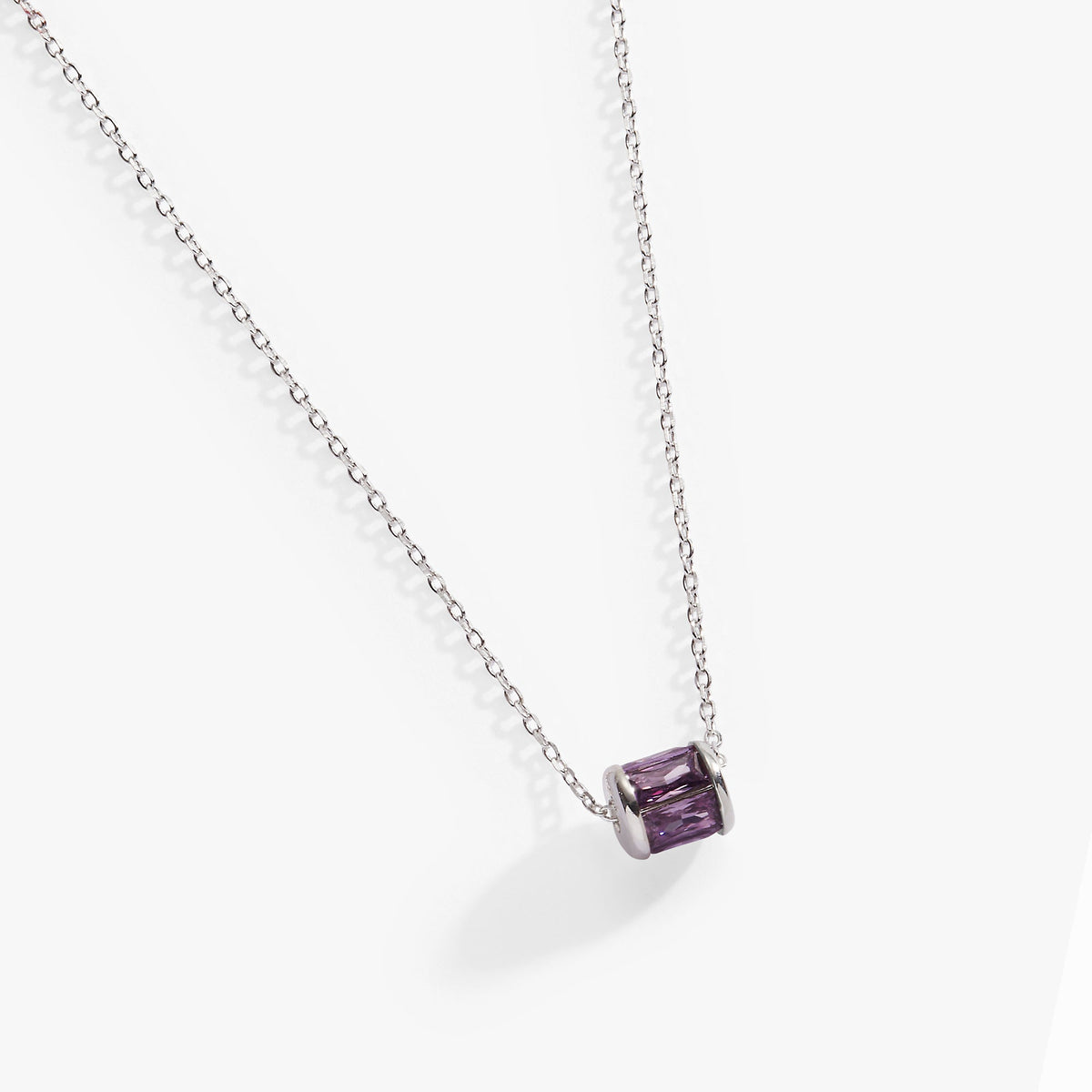 Alex and Ani February Birthstone Precious Pendant Necklace