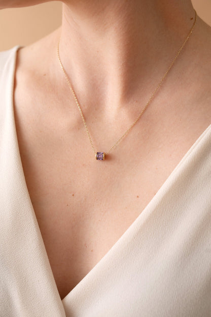 Alex and Ani February Birthstone Precious Pendant Necklace