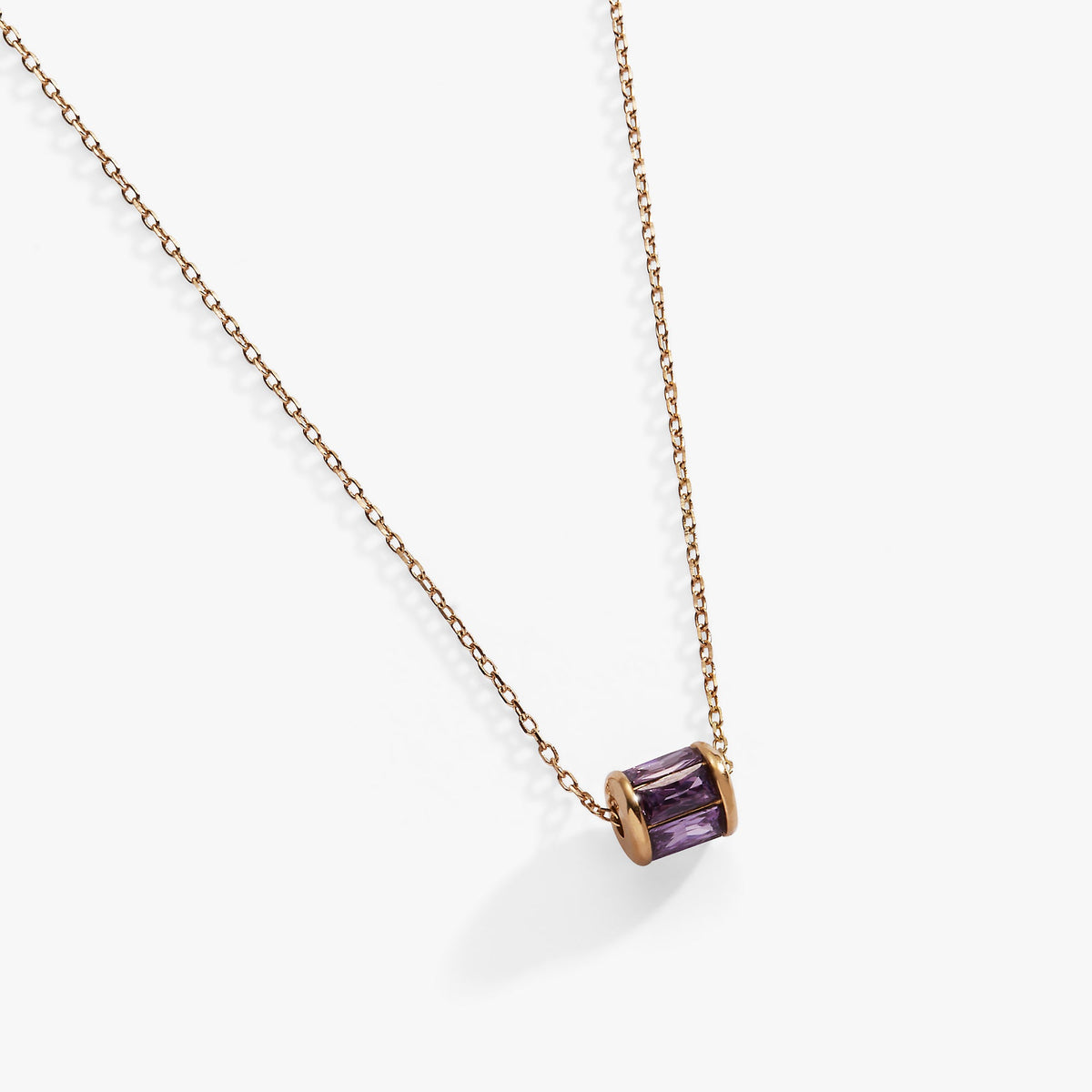 Alex and Ani February Birthstone Precious Pendant Necklace