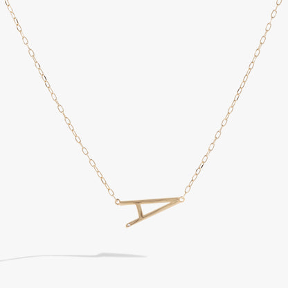 Alex and Ani Precious Elongated Initial Necklace A