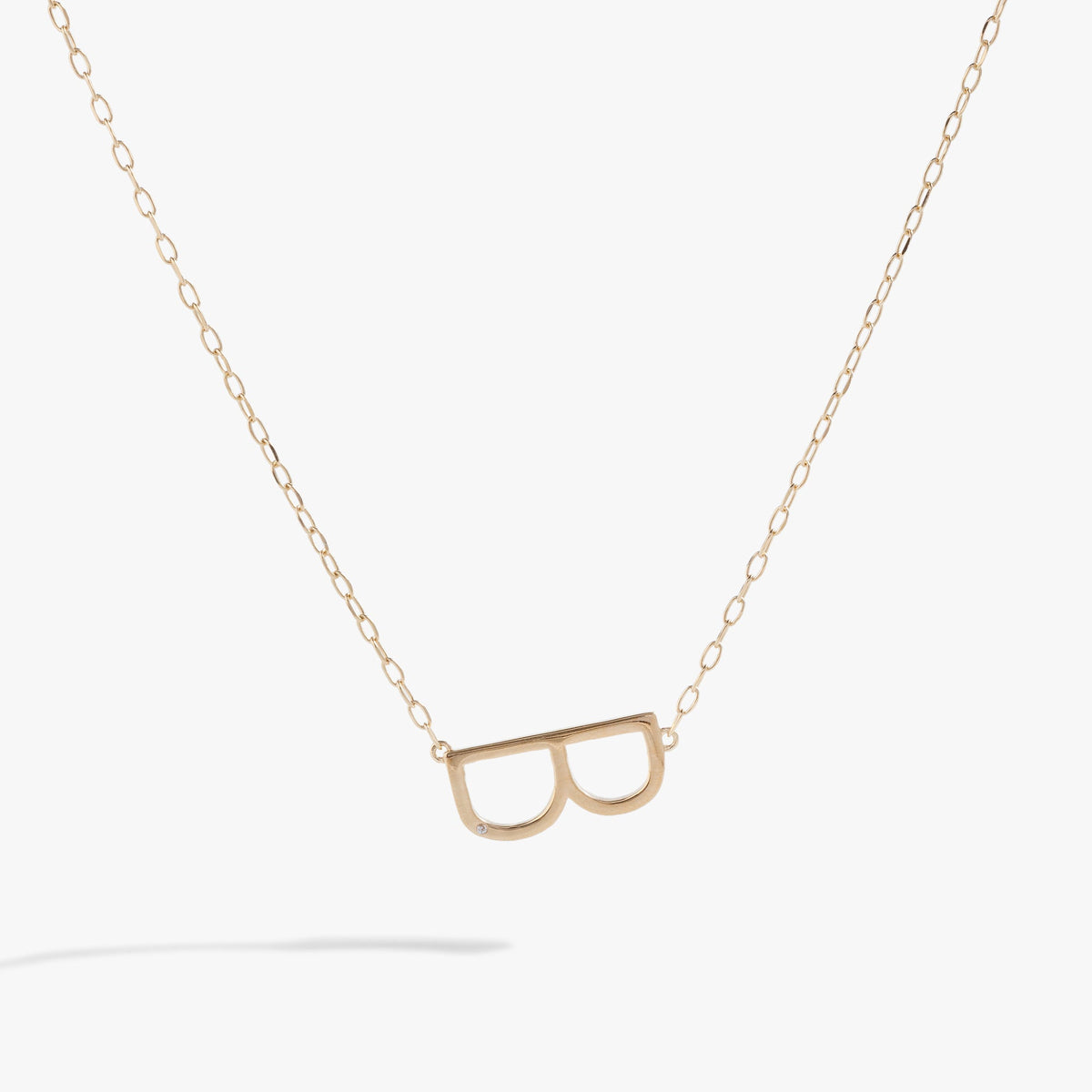 Alex and Ani Precious Elongated Initial Necklace B