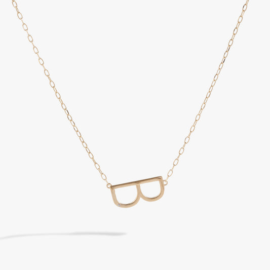 Alex and Ani Precious Elongated Initial Necklace B
