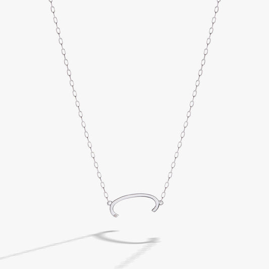 Alex and Ani Precious Elongated Initial Necklace C