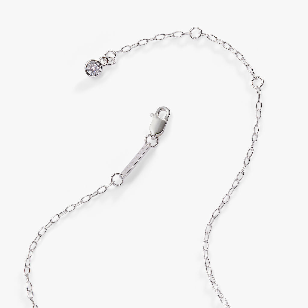 Alex and Ani Precious Elongated Initial Necklace C