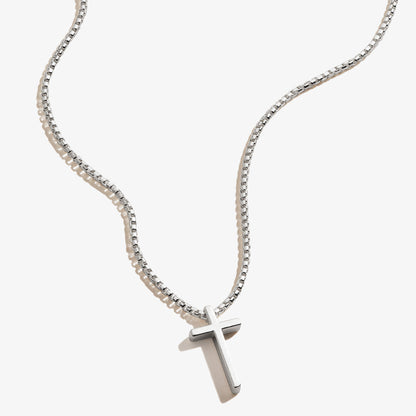 Alex and Ani Cross Necklace, Sterling Silver