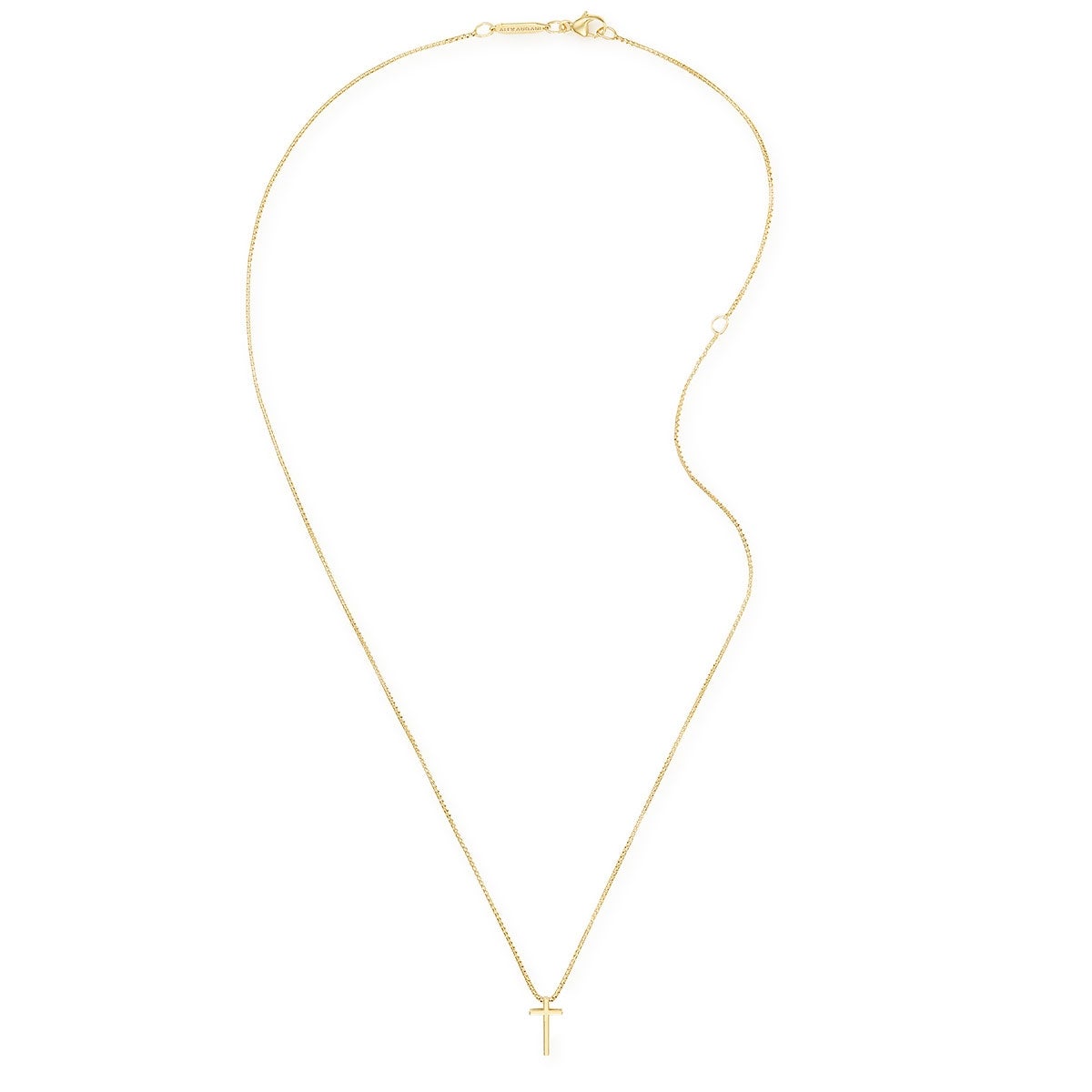 Alex and Ani Cross Necklace, Sterling Silver