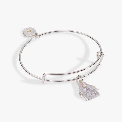 Alex and Ani Kiss The Cook' Apron Charm Bangle