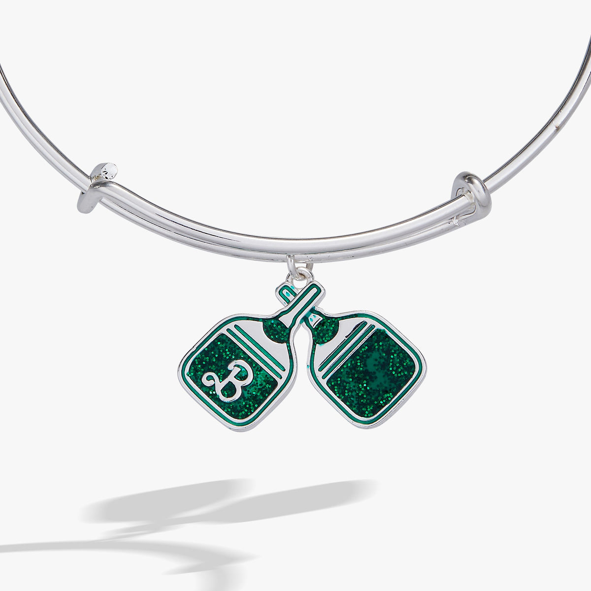 Alex and Ani Barbie™ Pickleball Charm Bangle