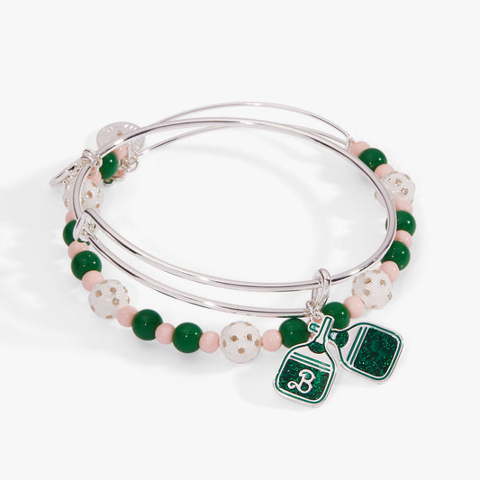 Alex and Ani Barbie™ Pickleball Bangle Set of 2
