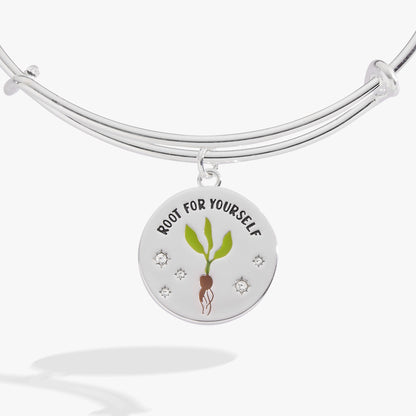 Alex and Ani "Root for Yourself" Charm Bangle