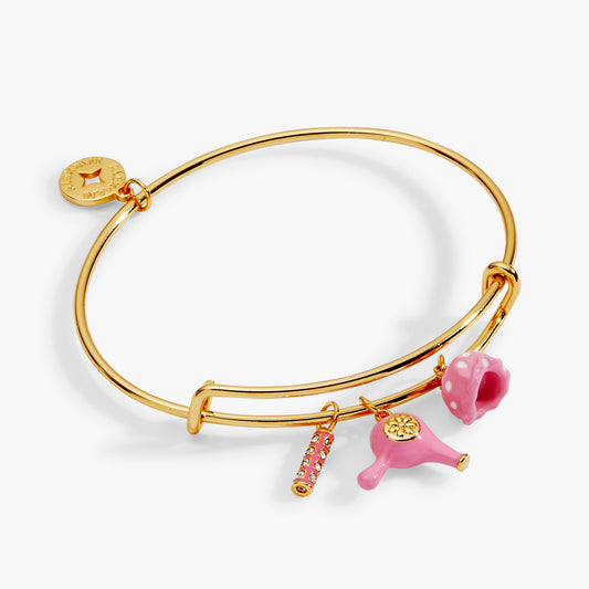 Alex and Ani 60s Hair Dryer Charm Bangle