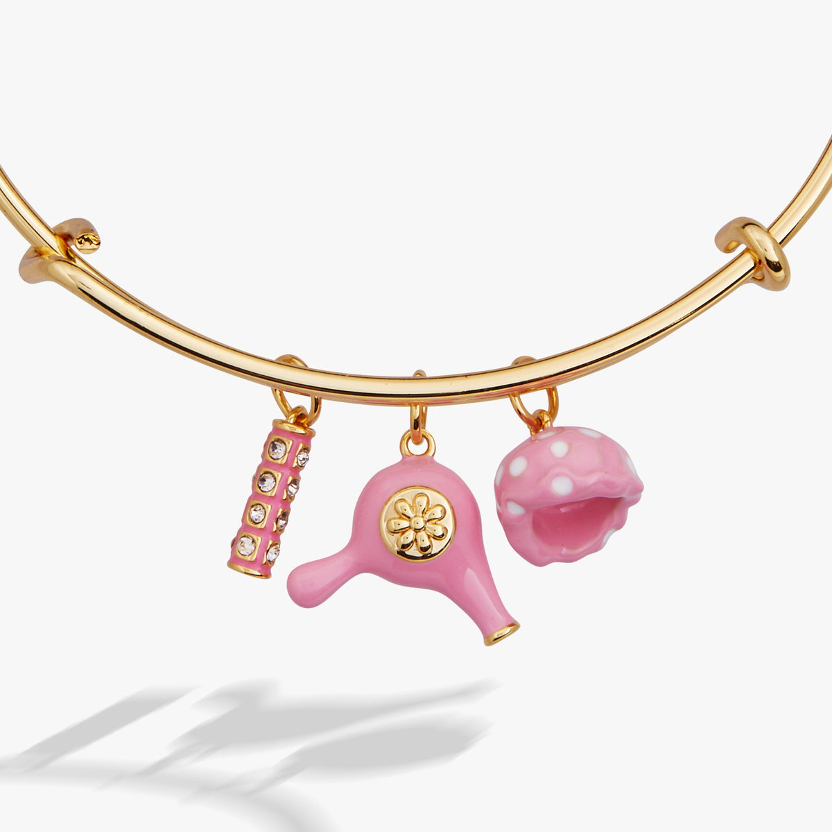 Alex and Ani 60s Hair Dryer Charm Bangle