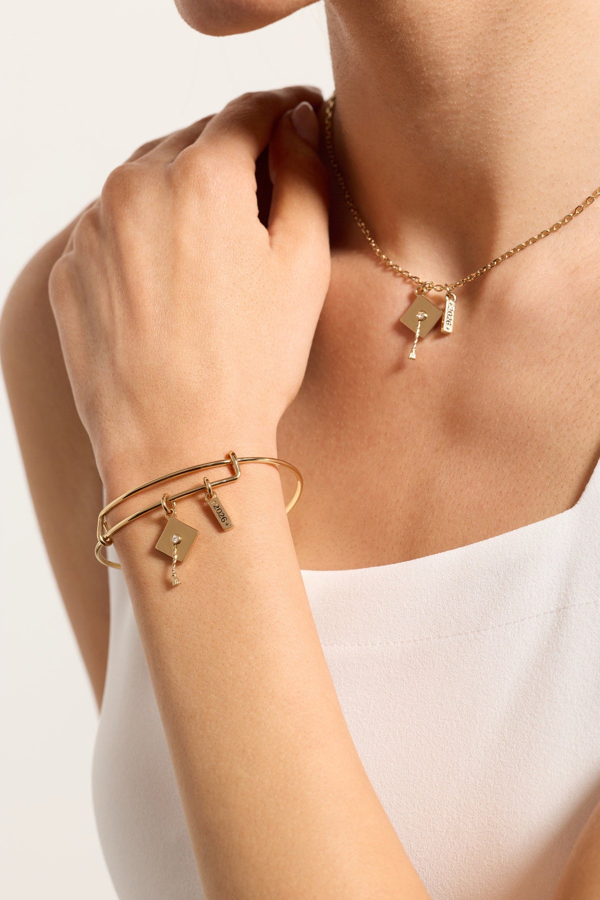 Alex and Ani Graduation 2026 Multi-Charm Bangle