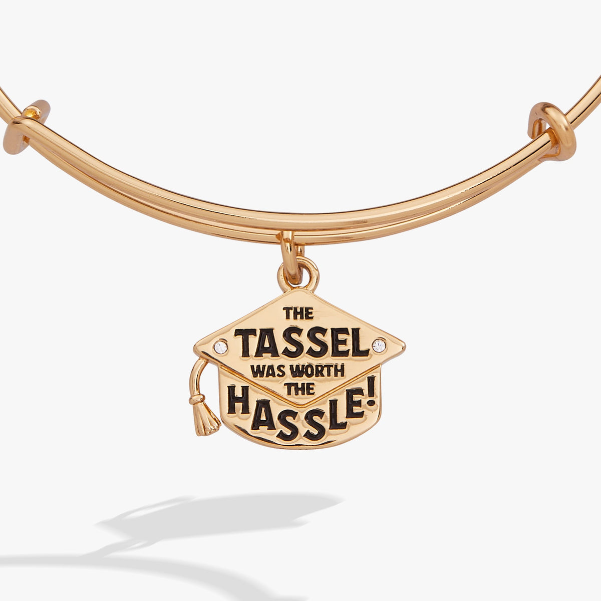 Alex and Ani "The Tassel Was Worth The Hassle" Charm Bangle