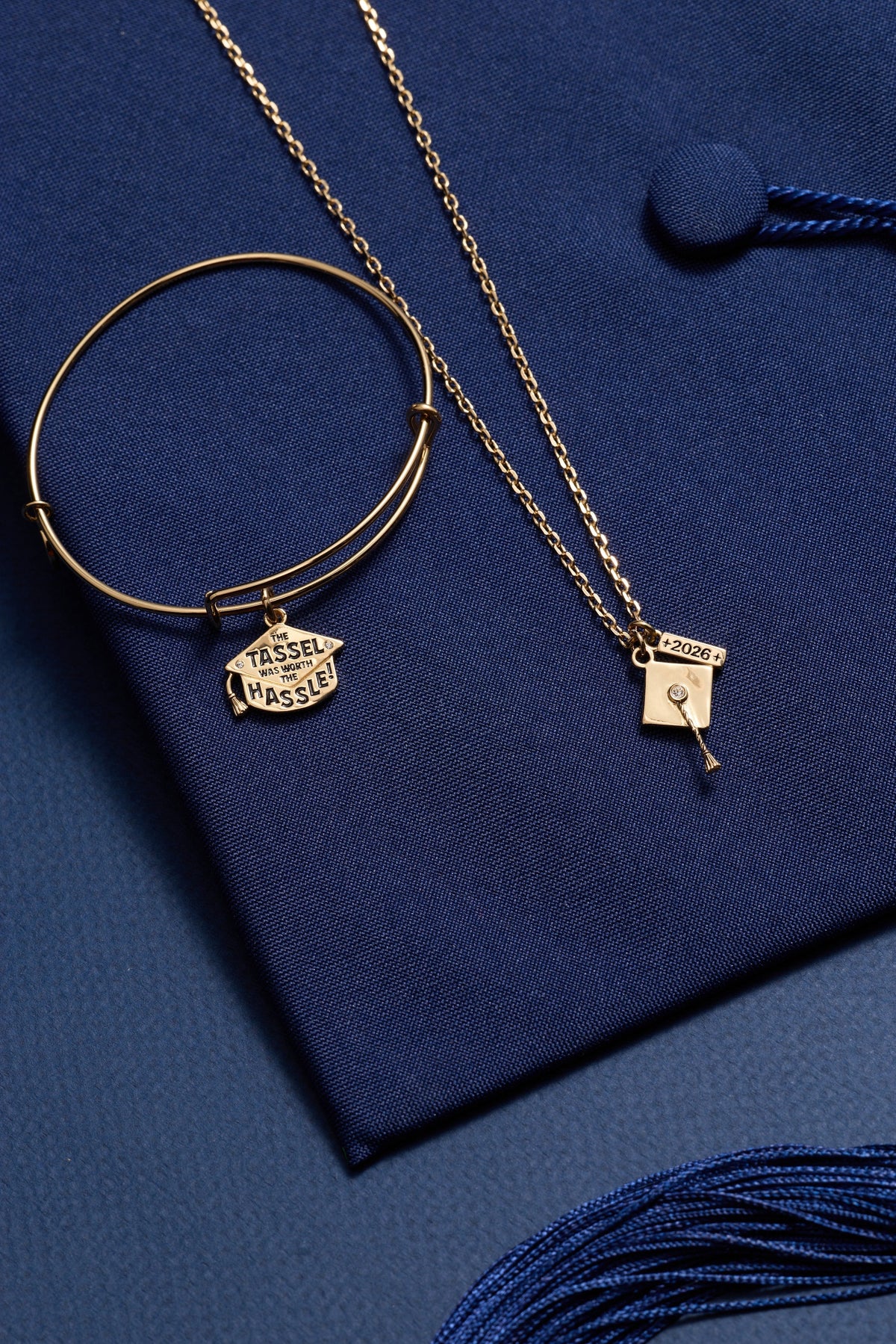 Alex and Ani "The Tassel Was Worth The Hassle" Charm Bangle