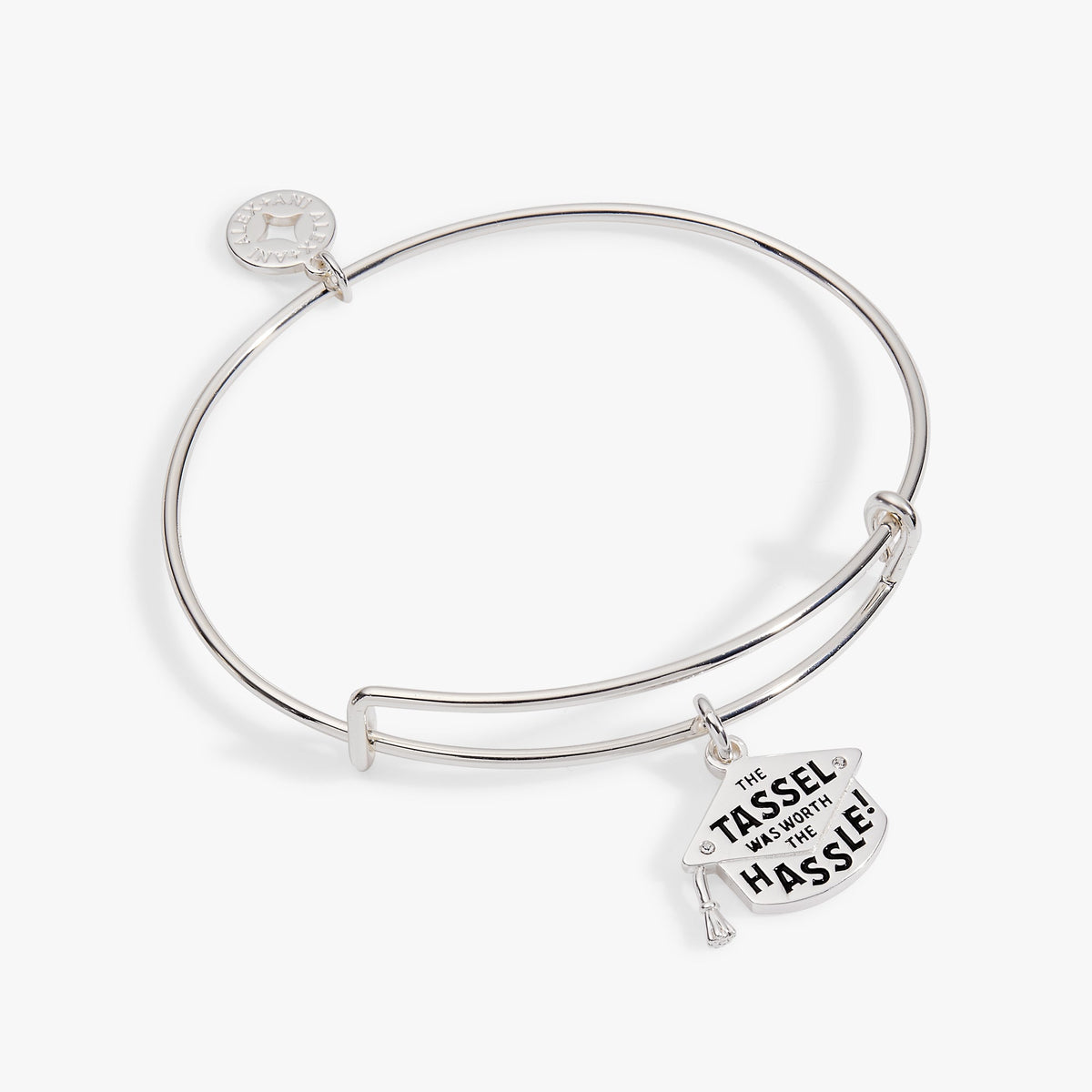 Alex and Ani "The Tassel Was Worth The Hassle" Charm Bangle