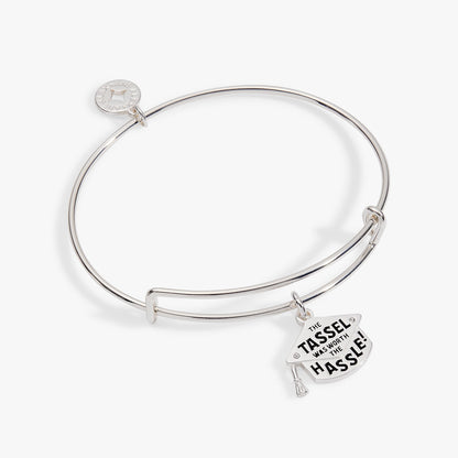 Alex and Ani "The Tassel Was Worth The Hassle" Charm Bangle